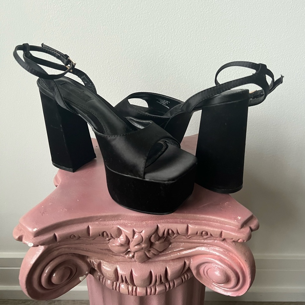 Topshop Strappy Platform Sandal